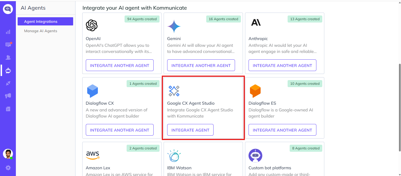 Open Agent Integrations