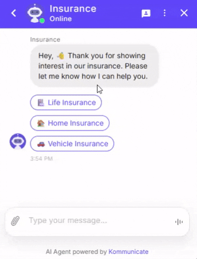 Insurance AI agent