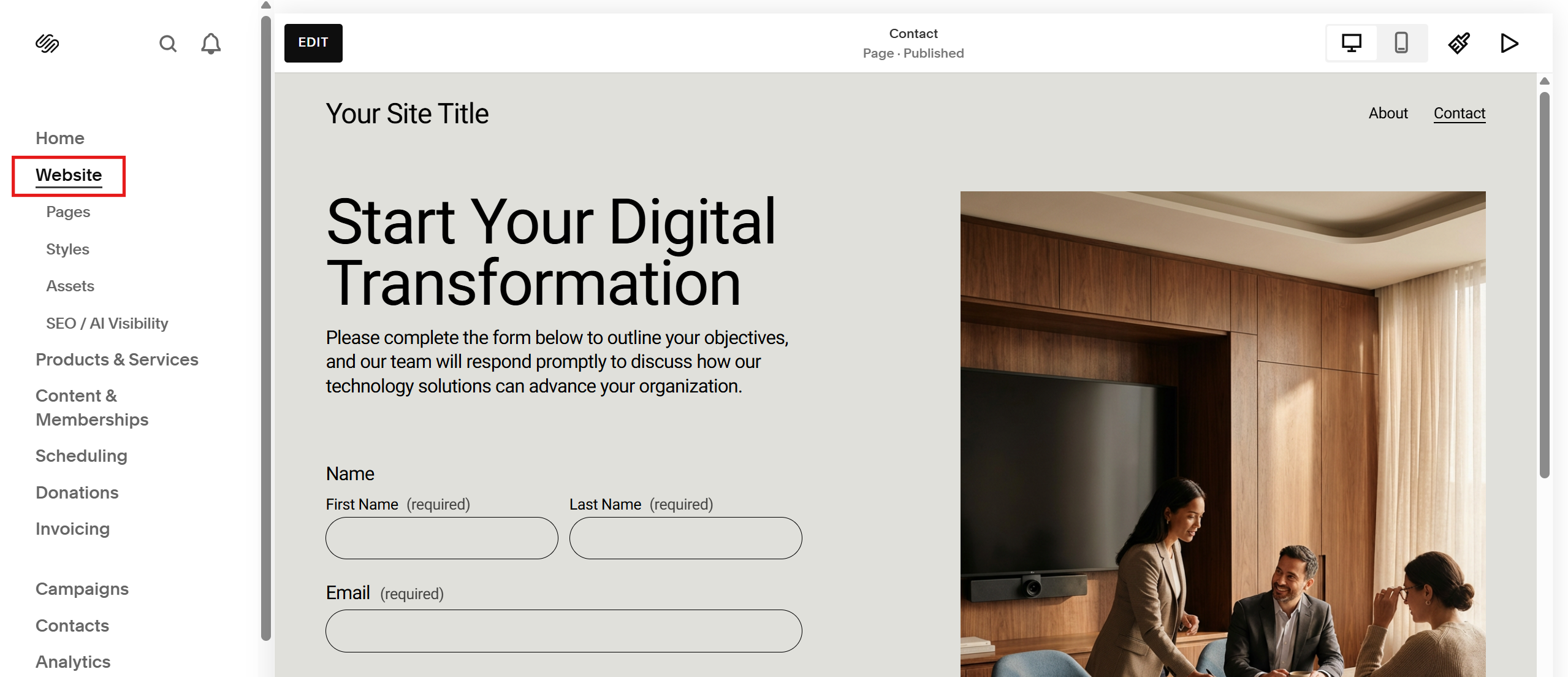 Squarespace