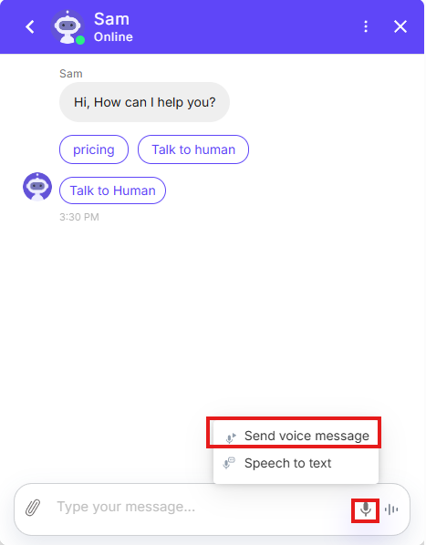 Voice Note