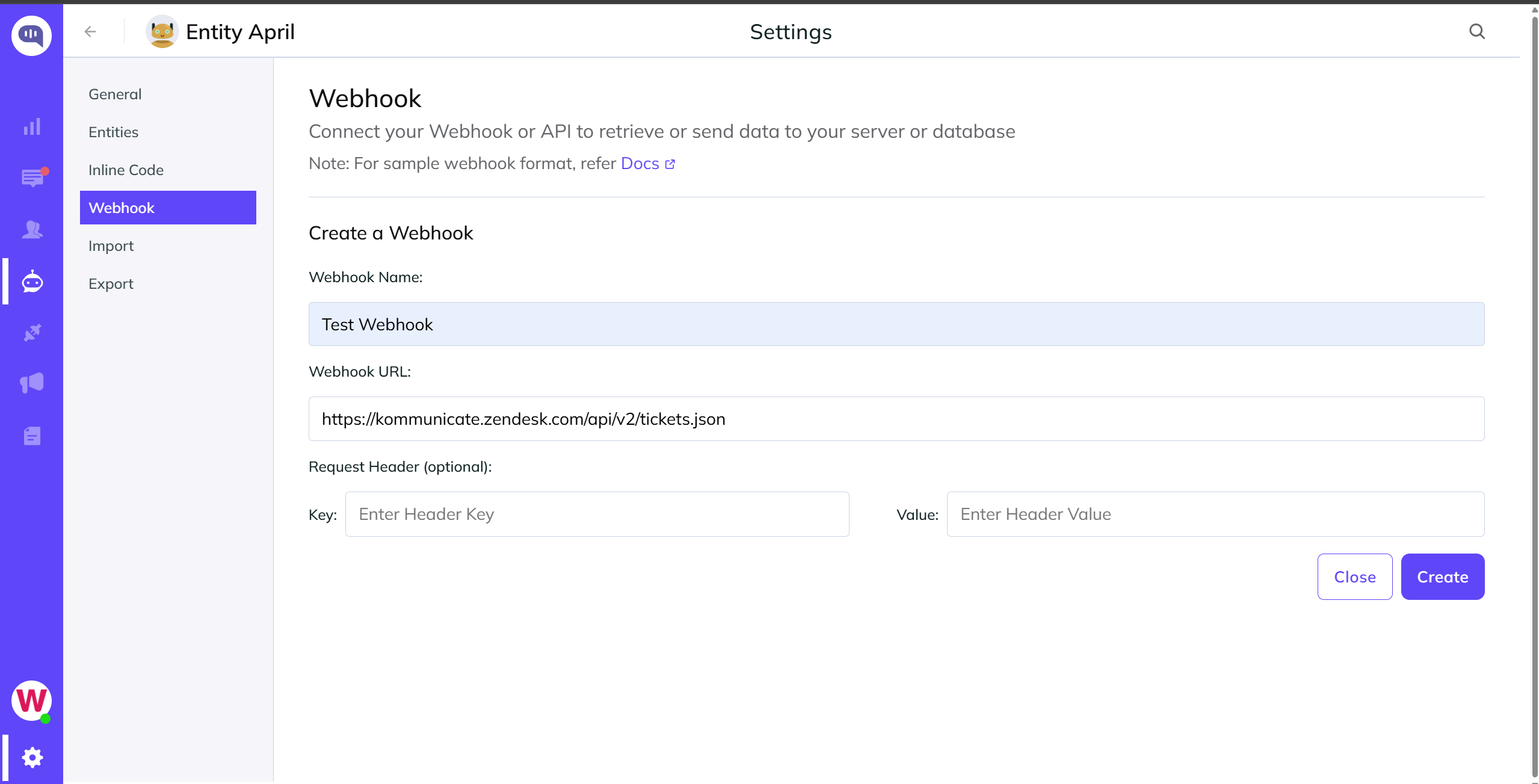 Kompose AI agent builder