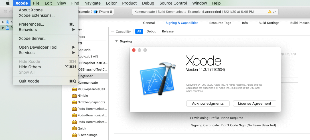 deploy xcode app to iphone free